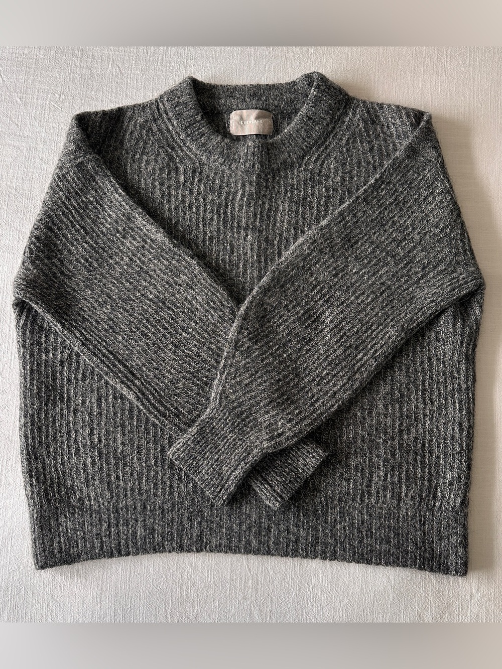 Everlane Alpaca Ribbed Sweater